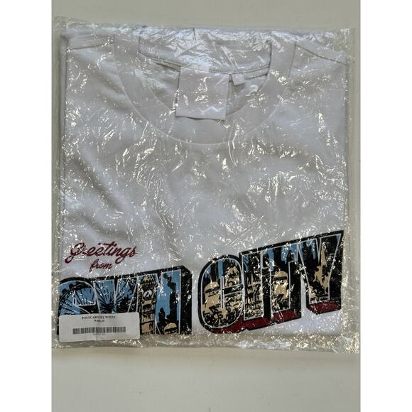 Syna World Shirt POSTCARD TEE WHITE Medium - Picture 1 of 3
